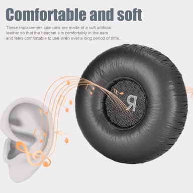 1 par öronkuddar ersättning för JBL TUNE 600 BTNC TUNE 600 BT NC T600