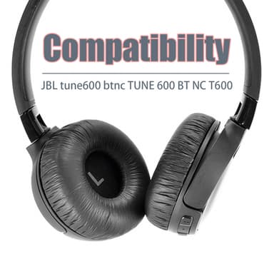 1 par öronkuddar ersättning för JBL TUNE 600 BTNC TUNE 600 BT NC T600
