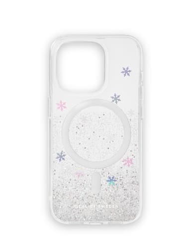 Clear Case MagSafe iPhone 14 Pro Snowflake