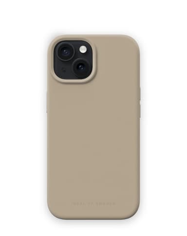 Silicone Case iPhone 13 / 14 / 15 / 16e Beige