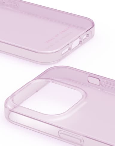 Clear Case iPhone 15 Pro Max Light Pink