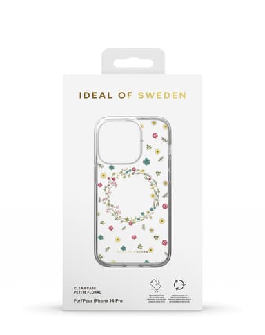 Clear Case iPhone 14 Pro Petite Floral