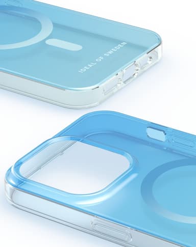 Clear Case MagSafe iPhone 15 Pro Light Blue