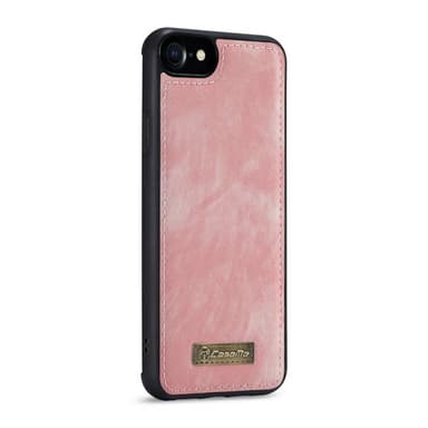 CaseMe mobilfodral 008 8-kort iPhone 16e - Rosa