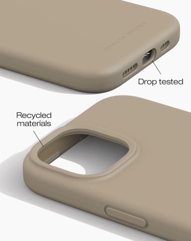 Silicone Case iPhone 13 / 14 / 15 / 16e Beige