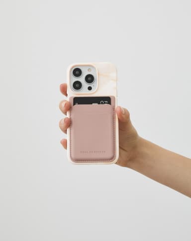 Printed Case MagSafe iPhone 15 Rose Pearl Marble