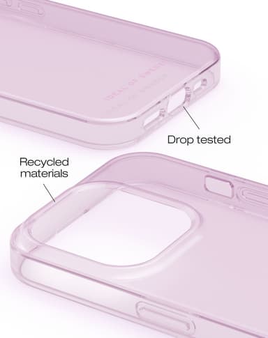 Clear Case iPhone 15 Pro Max Light Pink