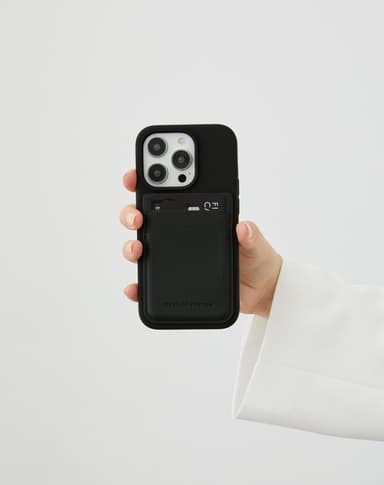 Silicone Case MagSafe iPhone 14 Pro Black
