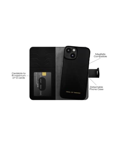 Magnet Wallet+ MagSafe iPhone 13 / 14 / 16e Black