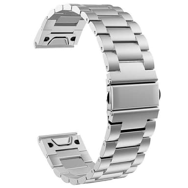 Klockarmband rostfritt stål Garmin Tactix 8 (47mm) - Silver