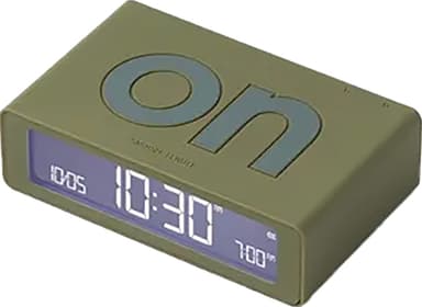 Lexon Flip Mini väckarklocka LR158K9 (grön)
