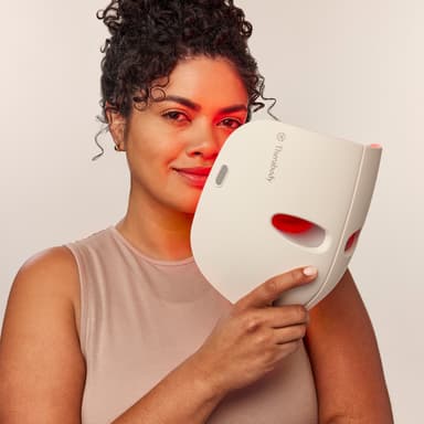 Therabody TheraFace LED-ansiktsmask (vit)