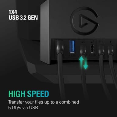Elgato Stream Deck + USB-hubb