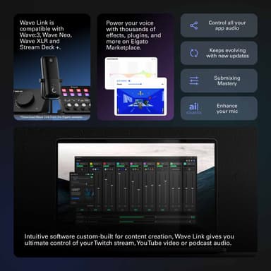 Elgato Stream Deck + XLR dockningsstation