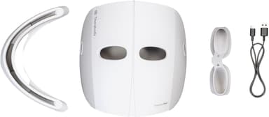 Therabody TheraFace LED-ansiktsmask (vit)