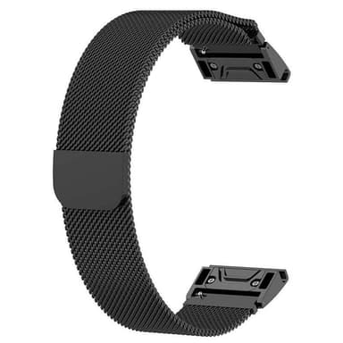 Milanese klockarmband Garmin Tactix 8 (51mm) - Svart