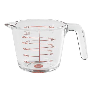 Tala 0.5 Liter Måttbägare av Glas