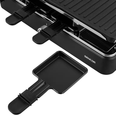 SENCOR Raclette Grill 2 i 1, Grill & Stekhäll