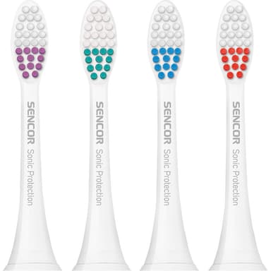 SENCOR Tandborstar 4-Pack Sonic Protection Refill