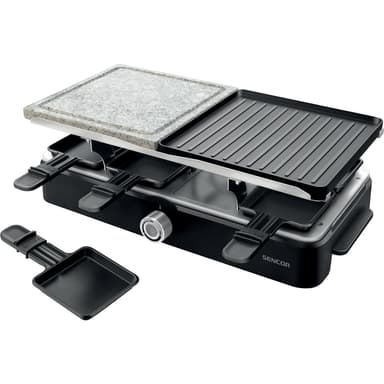 SENCOR Raclette Grill 2 i 1, Grill & Stekhäll