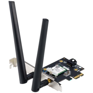 ASUS PCE-BE6500 Wi-Fi 7 PCIe nätverksadapter