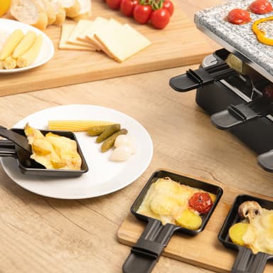 SENCOR Raclette Grill 2 i 1, Grill & Stekhäll