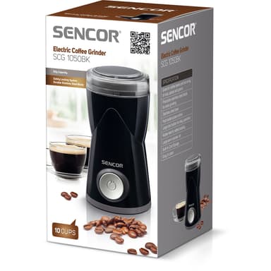 SENCOR Kaffekvarn Svart