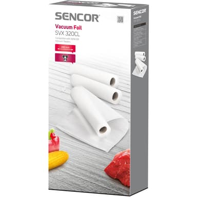 SENCOR Vakuumpåse rulle 3-pack