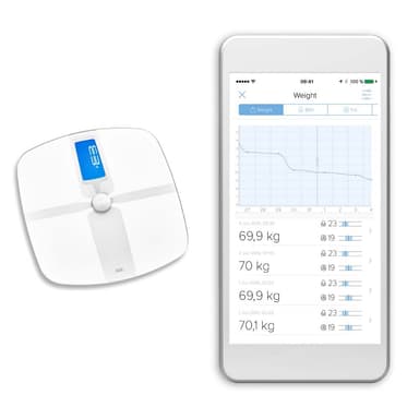 Kroppsanalysvåg FitVigo med App