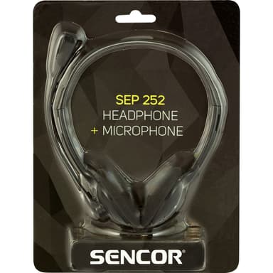 SENCOR Stereo Hörlurar med Mikrofon