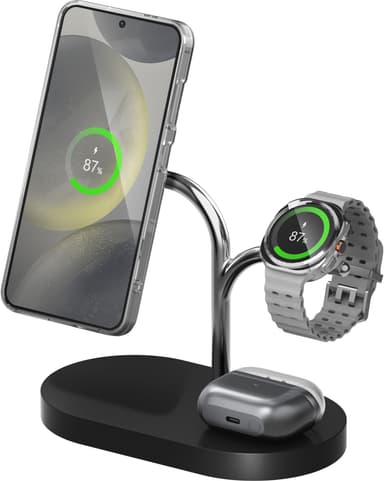 Samsung 3-in-1 trådlös laddare (svart)