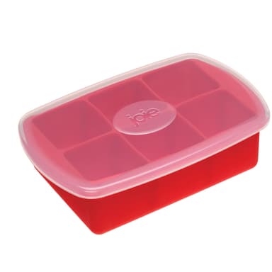 Isbricka i Silikon med lock XL Kuber