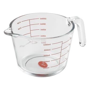 Tala 1 Liter Måttbägare av Glas