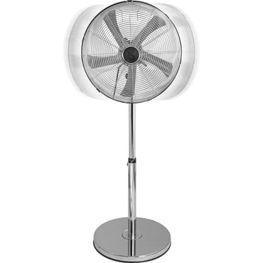 SENCOR Golvfläkt Metall  40 cm dim med justerbar höjd
