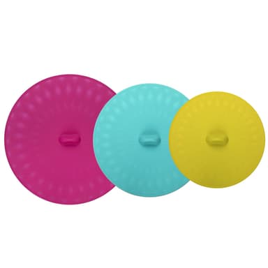 Förvaringslock silikon 3-pack