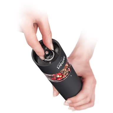 LAMART Elektrisk Salt / Pepparkvarn Svart