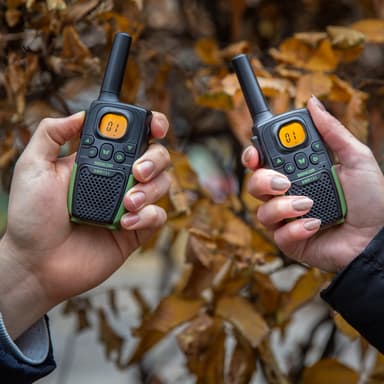 SENCOR Walkie Talkie med upp till  7 km räckvidd