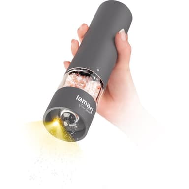 LAMART Elektrisk Salt / Pepparkvarn Grå