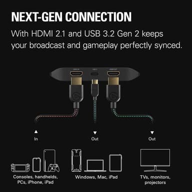 Elgato Game Capture 4K X inspelningskort