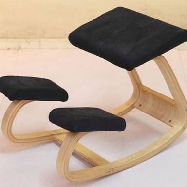 Ergonomisk knästol Svart