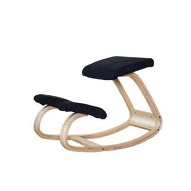 Ergonomisk knästol Svart