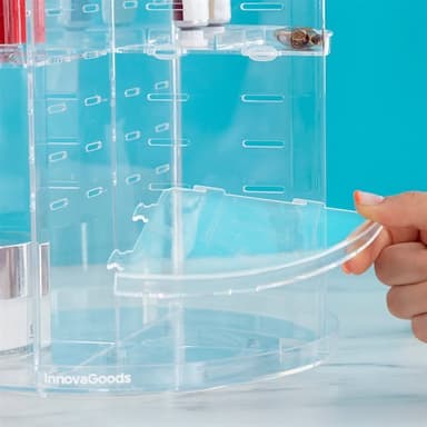 Innovagoods Roterande sminkorganiserare