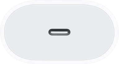 Apple 20W USB-C väggladdare (vit)
