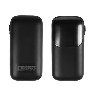 Mini powerbank 10000mAh med snabbladdning och hög kapacitet