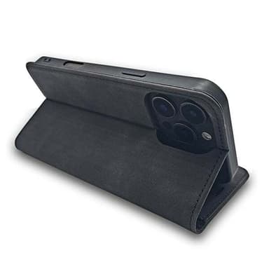 Konstläderfodral till iPhone 11 - Svart
