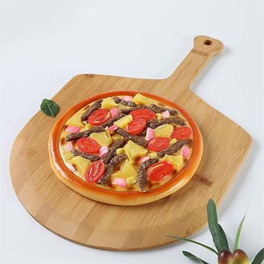 Pizzaspade av bambu trä