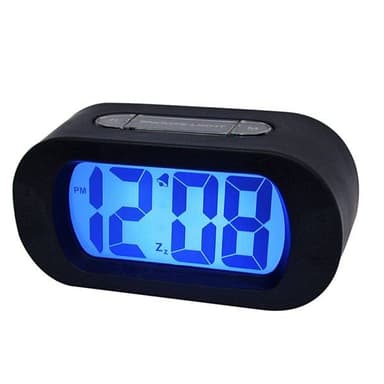 Digital bordsklocka/väckarklocka - LCD display