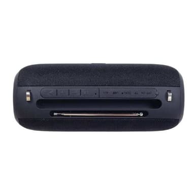 Bärbar Bluetooth-högtalare med FM-radio - Svart