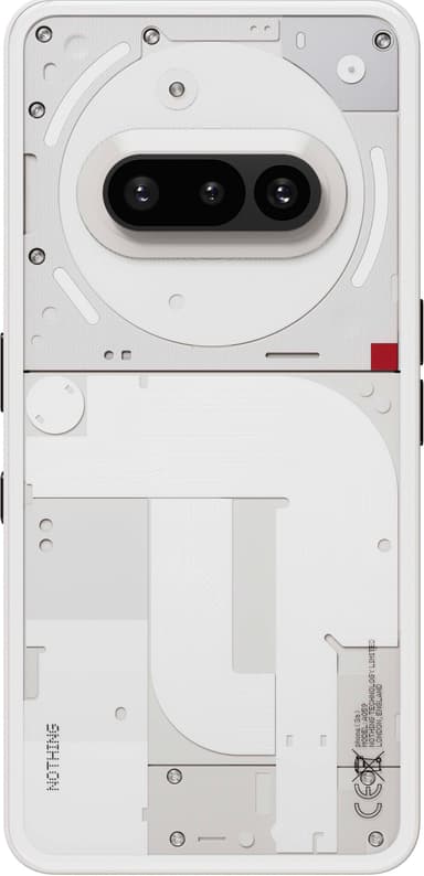 Nothing Phone (3a) 5G smartphone 12/256GB (vit)