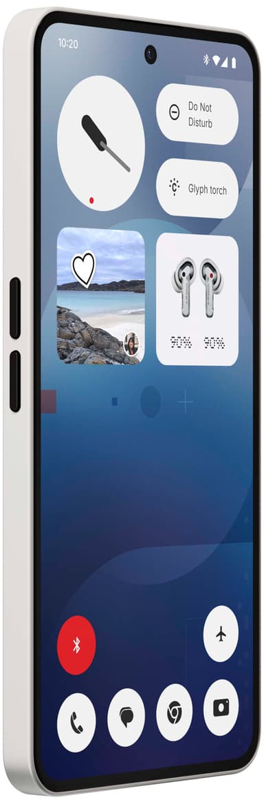 Nothing Phone (3a) 5G smartphone 8/128GB (vit)